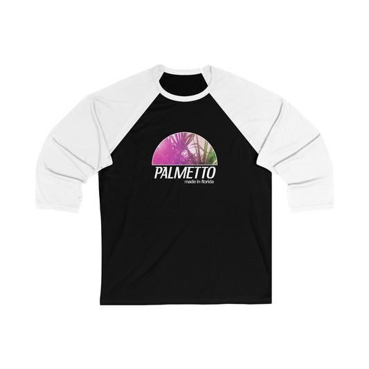 Palmetto Logo Unisex 3/4 Sleeve Baseball Tee