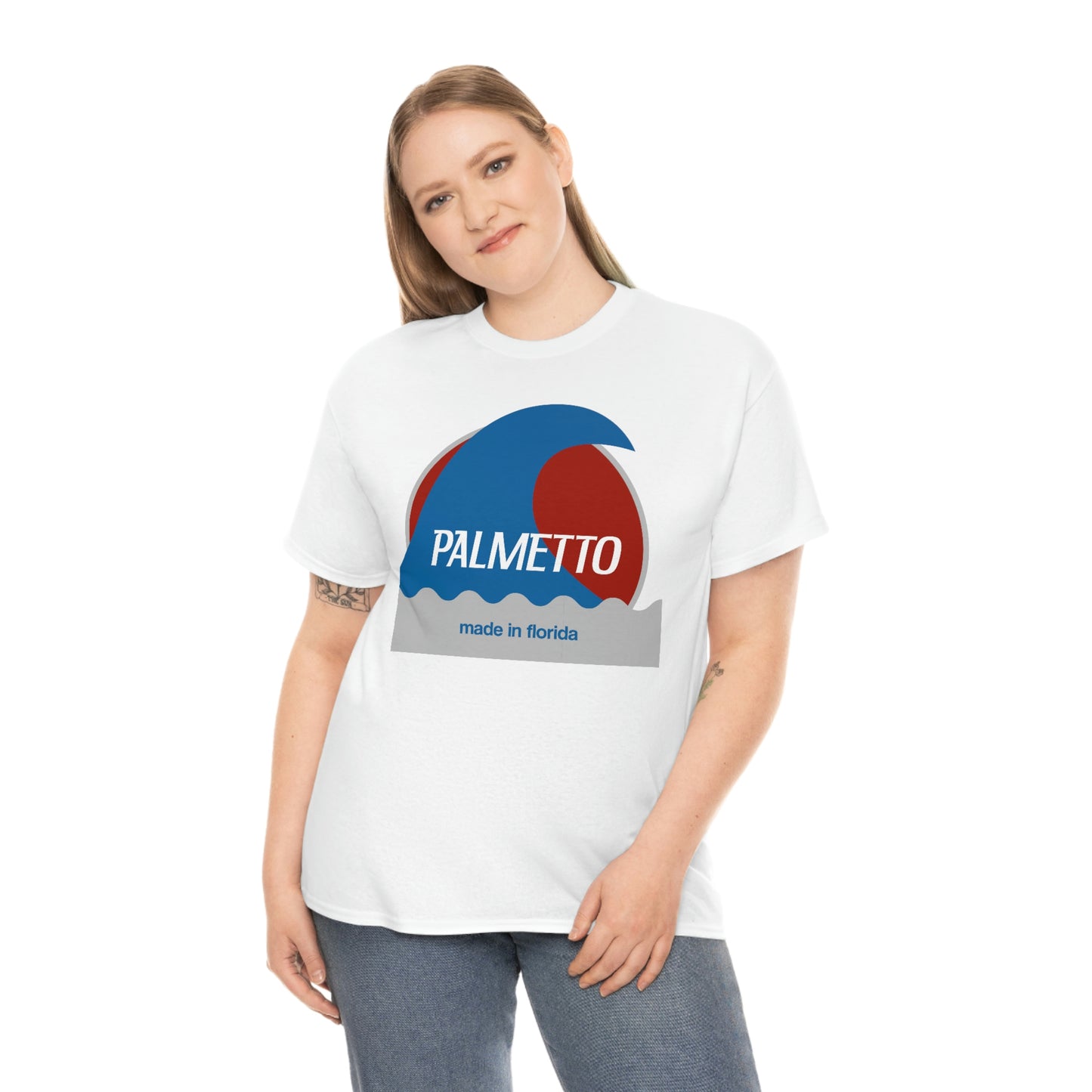 Palmetto Wave Cotton Tee