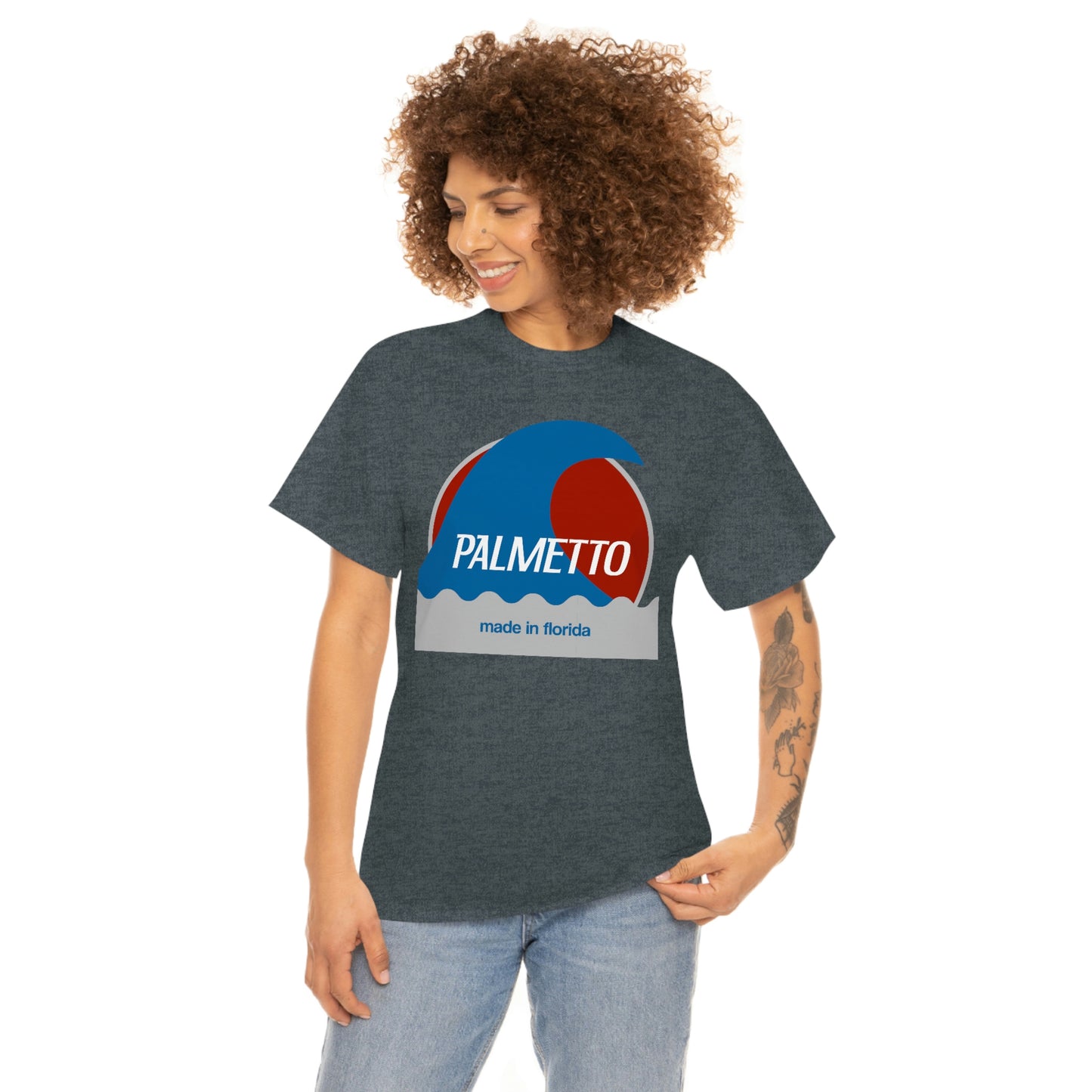 Palmetto Wave Cotton Tee