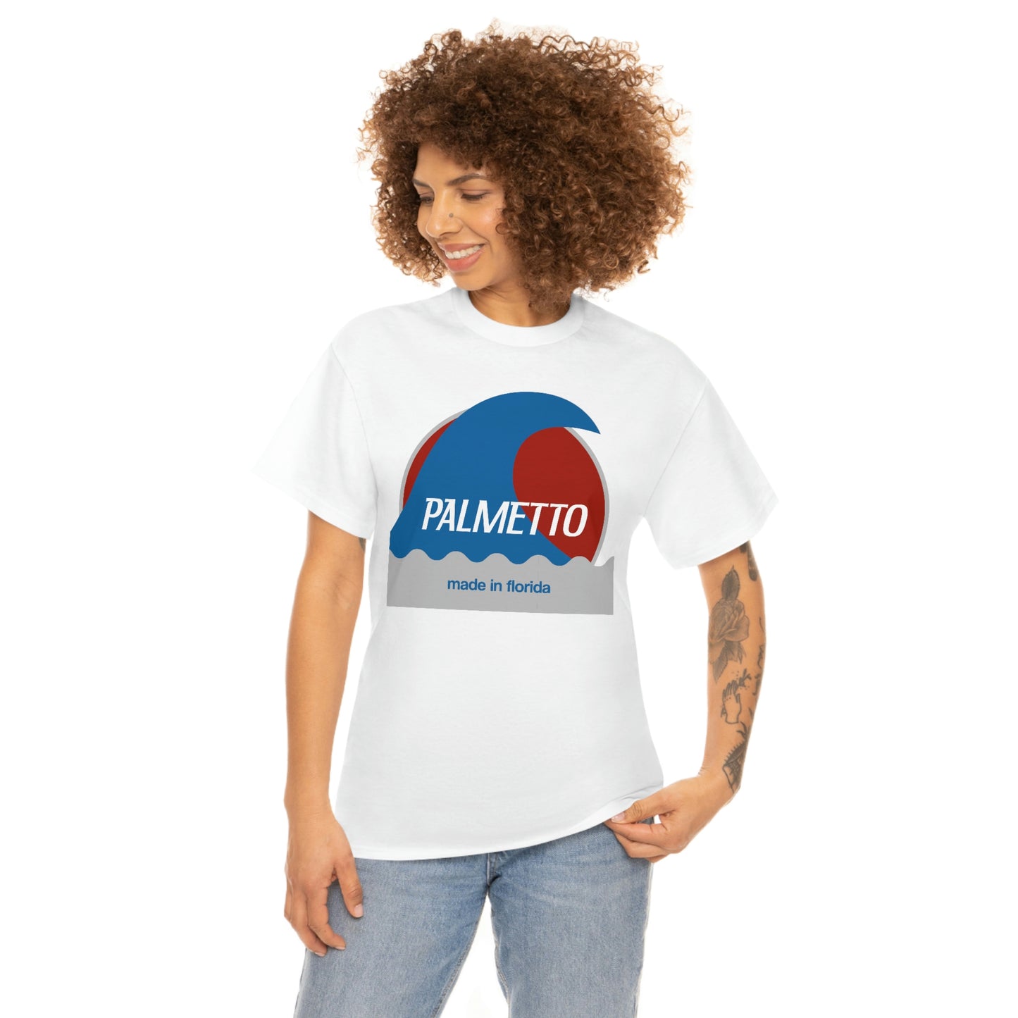 Palmetto Wave Cotton Tee